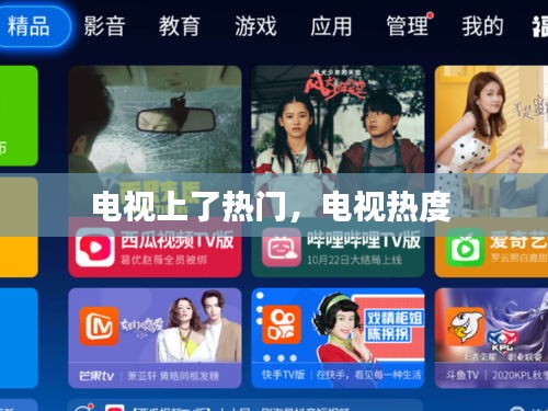 电视上了热门，电视热度 