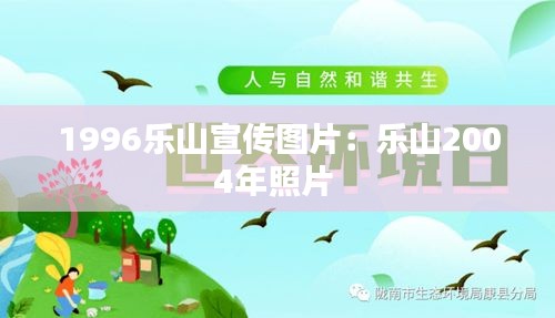 1996乐山宣传图片：乐山2004年照片 