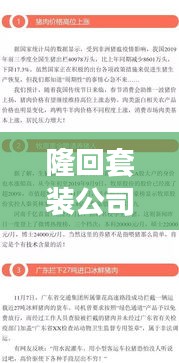 隆回套装公司排名前十，行业影响力不容小觑