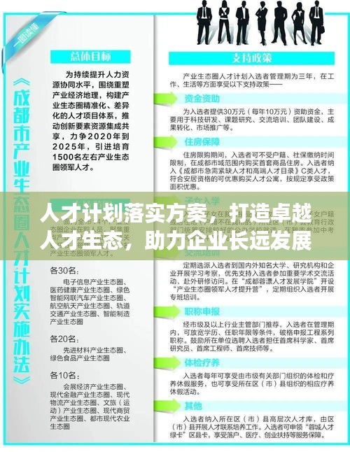 人才计划落实方案，打造卓越人才生态，助力企业长远发展