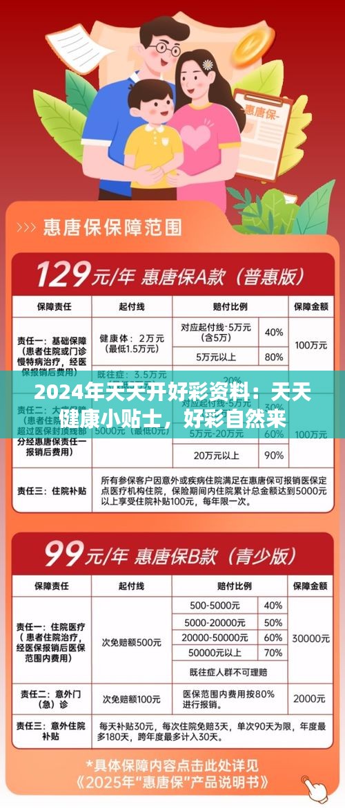 2024年天天开好彩资料：天天健康小贴士，好彩自然来