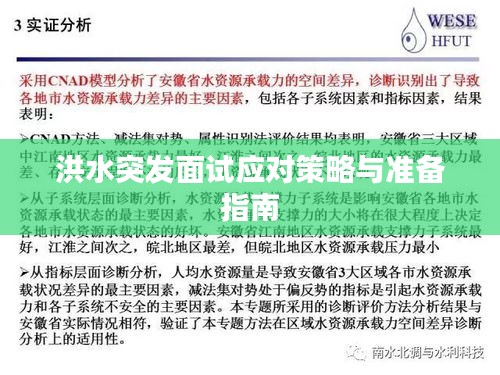 洪水突发面试应对策略与准备指南