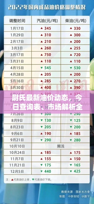 尉氏最新油价动态，今日查询表、市场解析全掌握